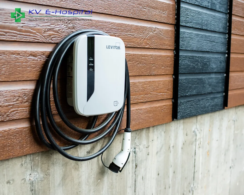 Wall Charger ติดตั้งที่ผนังบ้าน พร้อมสายชาร์จและหัวจ่ายไฟ
