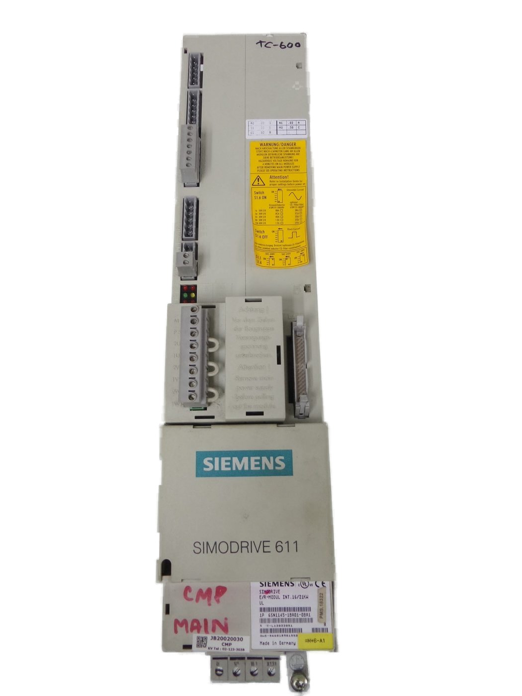 Servo Drive Siemens SIMODRIVE ที่รับตรวจซ่อม